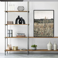 Matt-Schwarze Keramikvasen Set - Moderner Deko-Vasen für Wohnzimmer, Esstisch, Bücherregal & Kamin, Minimalistische Vasen für Diele und TV-Schrank